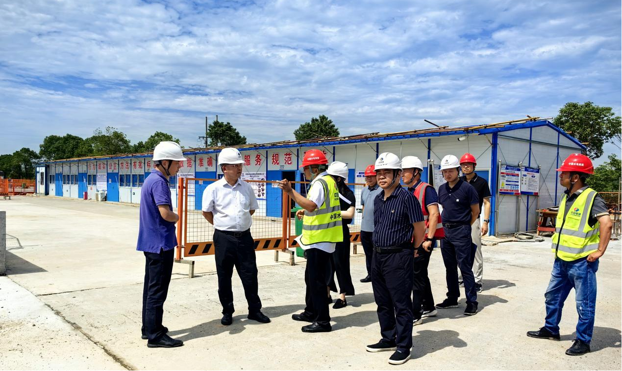 劉志剛帶隊(duì)調(diào)研督導(dǎo)各子（分）公司防洪度汛及經(jīng)營工作